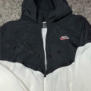 Nike hoodie (white/black)